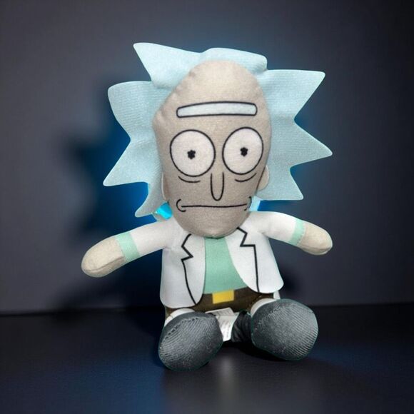The Toy Factory Rick and Morty" Rick Plush Stuffed Doll 5" - Picture 1 of 3